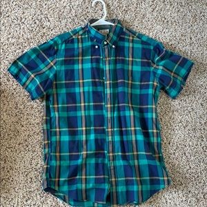 Jcrew Short Sleeve Button Down